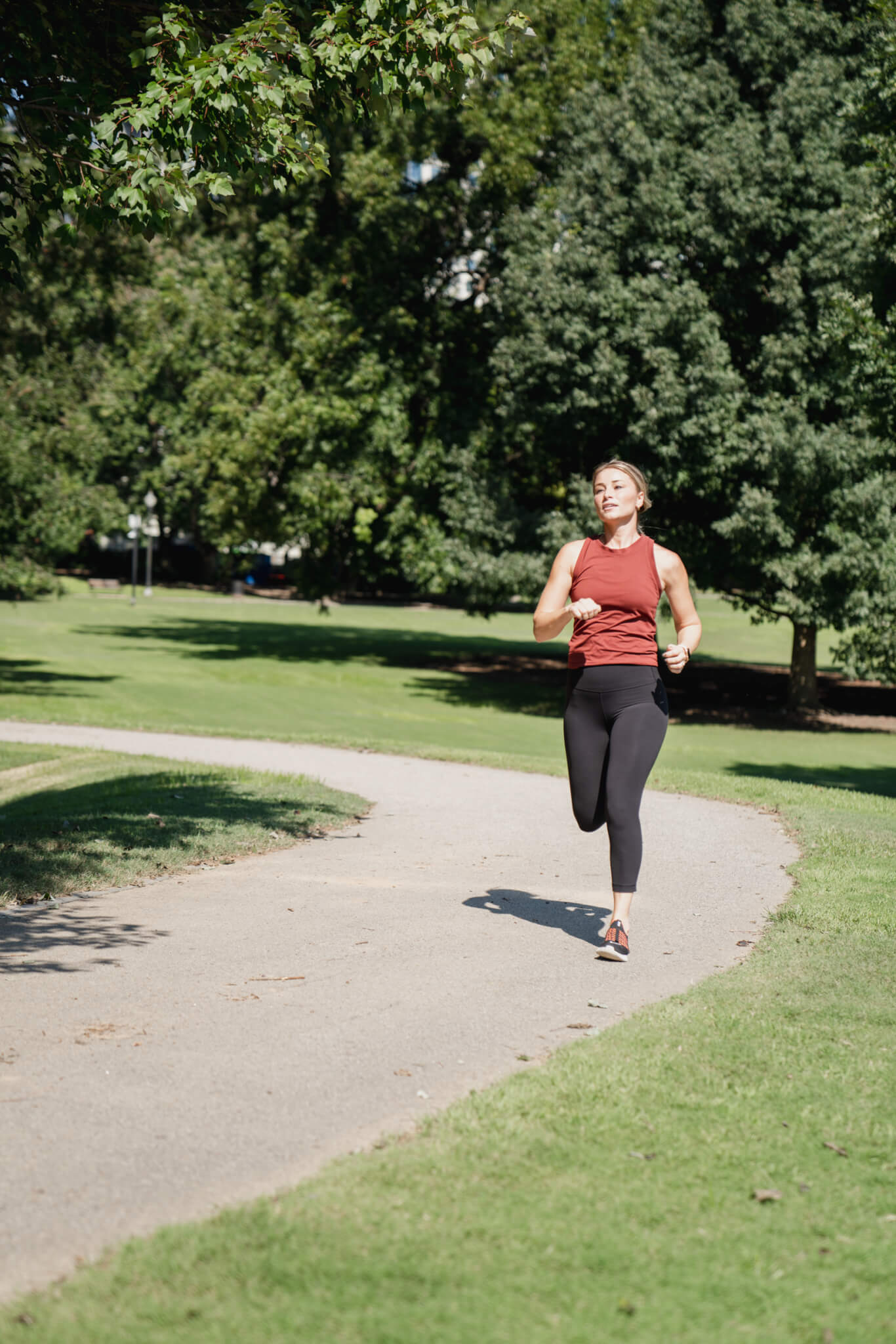 Running in Piedmont Park